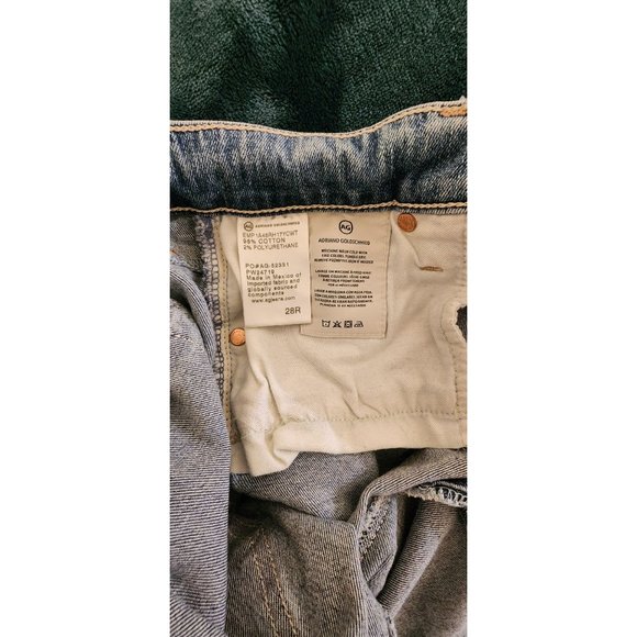 Adriano Goldschmied Mari Crop High-Rise Straight Jeans Size 28 NWOT - Picture 6 of 6